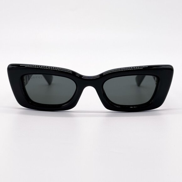 NEW GUCCI GG1827S 001 SHINY BLACK WOMEN SUNGLASSES GUCCI main image 8